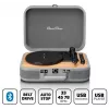 Portatīvais vinila plašu atskaņotājs koferī Lenco TT-116GR ar Bluetooth 5.0, USB, AUX, iebūvētiem skaļruņiem, 4 W, atbalsta 7/10/12 collu plates