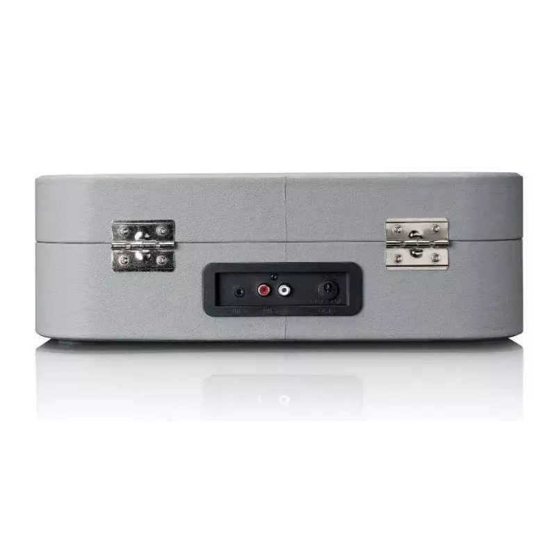 Portatīvais vinila plašu atskaņotājs koferī Lenco TT-116GR ar Bluetooth 5.0, USB, AUX, iebūvētiem skaļruņiem, 4 W, atbalsta 7/10/12 collu plates