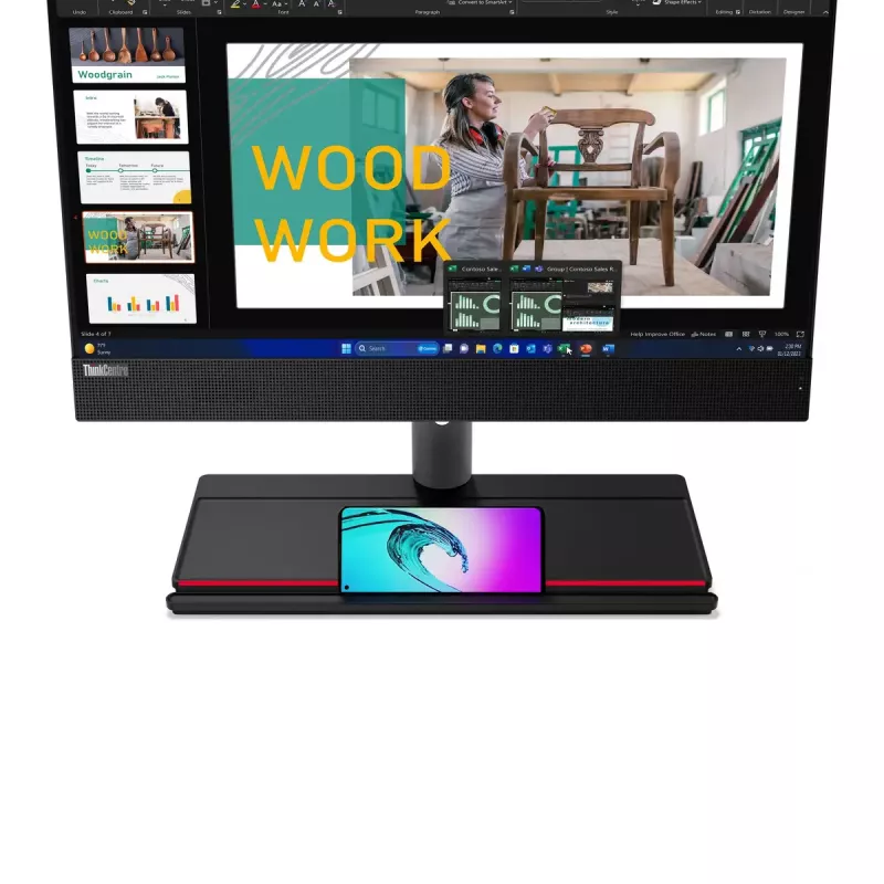 Universālais dators Lenovo ThinkCentre M90a Gen 5 Intel Core i5 8GB 512GB Intel UHD Graphics Windows 11 Pro