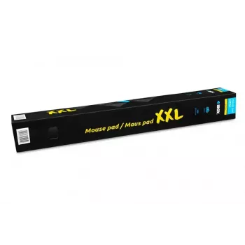 Peles paklājiņš IBOX AURORA melns modelis IMPG4 ar 850 mm garumu un 580 mm platumu, 3 mm biezumu