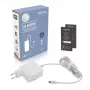 maiņstrāvas adapteris MITSU ZM/USBC45W 45W USB Type-C balts, viena porta lādētājs