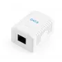 PoE adapteris Gembird NCAC-1U6-01 Cat6 kabeļiem, balts