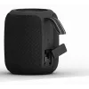 Mono pārnēsājamais skaļrunis GEMBIRD GMB Audio SPK-BT-LED-05-BK — 8 W RMS, 6,6 cm draiveris, Bluetooth, MicroSD atbalsts, melns cilindrs