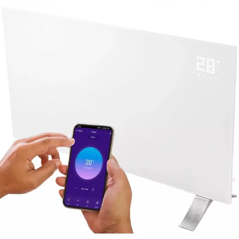 Elektriskais konvekcijas sildītājs 1500W, IP24, WIFI NEO Tools 90-094