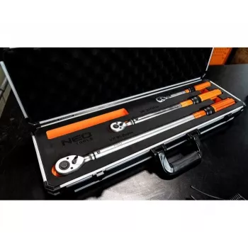 Neo Tools divvirzienu dinamometrisko atslēgu komplekts 1/4, 3/8, 1/2, 3 gab.