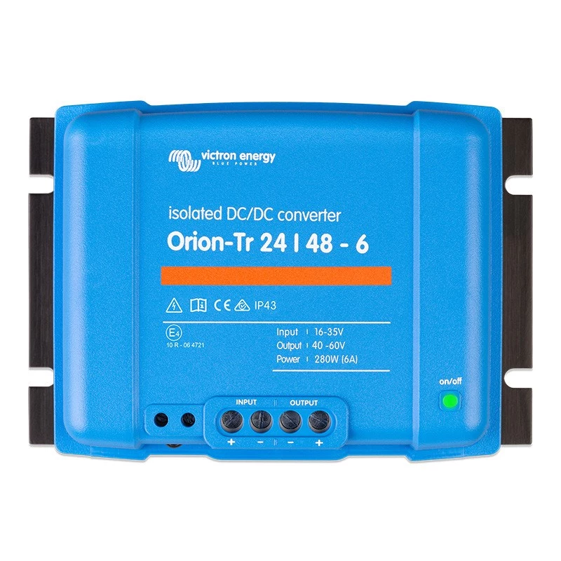 Victron Energy Orion-Tr 24/48-6 280 W līdzstrāvas-līdzstrāvas izolēts pārveidotājs (ORI244828110)