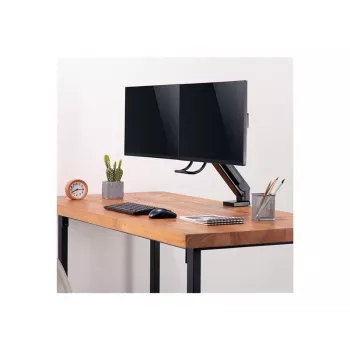 LOGILINK BP0102 Divu monitoru stiprinājums 17-27 collas tērauda, vietu taupošs
