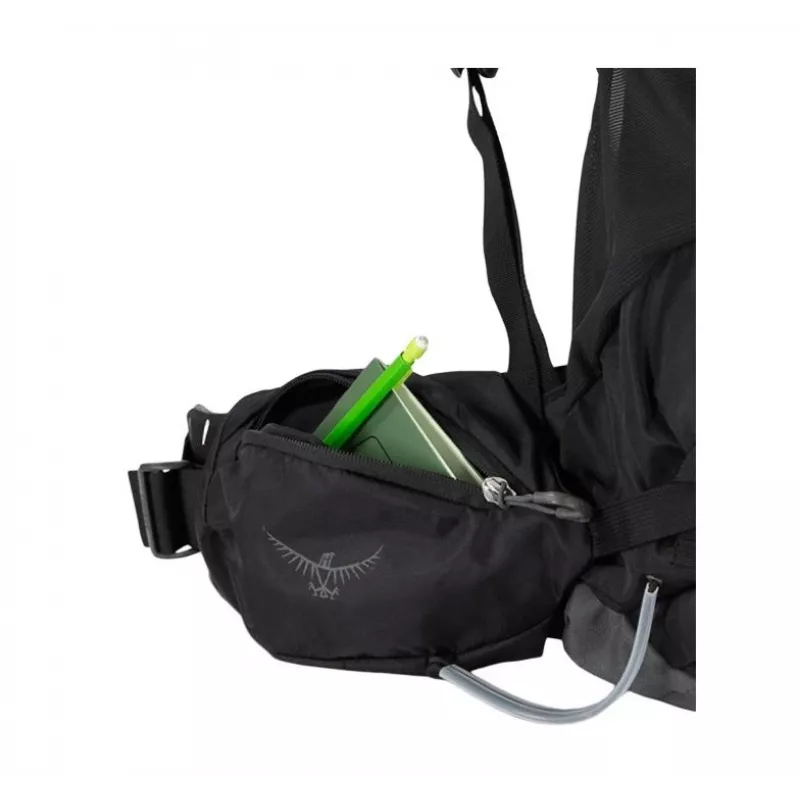 Trekking Backpack Osprey Kestrel 48 melns S/M