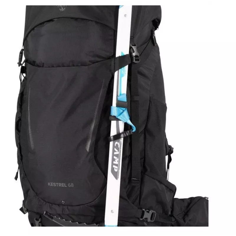 Trekking Backpack Osprey Kestrel 48 melns S/M