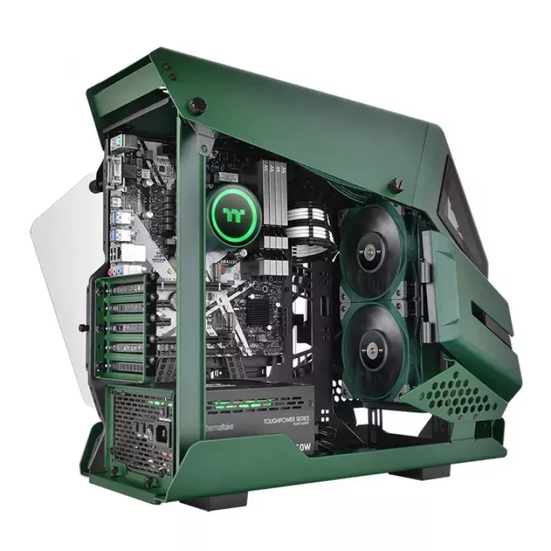 Universāls šķidruma dzesētājs Thermaltake CL-W319-PL12RG-A 12 cm Zaļš 500-2000 RPM