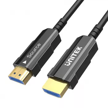 HDMI kabelis UNITEK C11072BK-50M 50m 18 Gbit/s 2.0 Melns