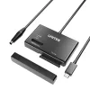 SSD korpuss UNITEK S1232A01-EU Melns M.2/2,5 collas/3,5 collas 10 Gbit/s