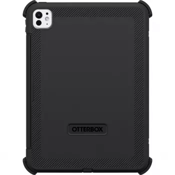 Planšetdatora maciņš OTTERBOX Defender Series Apple iPad Pro M4, 11 collu, izturīgs polikarbonāts, melns