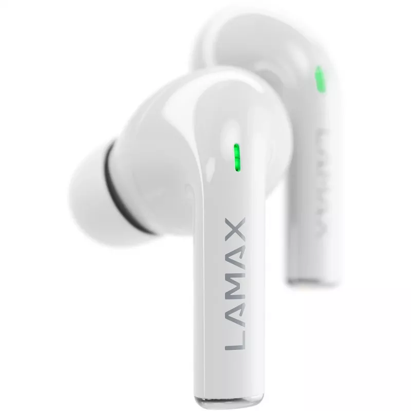 LAMAX Electronics BEZVADU AUSTIŅAS LAMAX CLIPS1 LMXCL1W IEVIETOJAMĀS BALTAS - Austiņas
