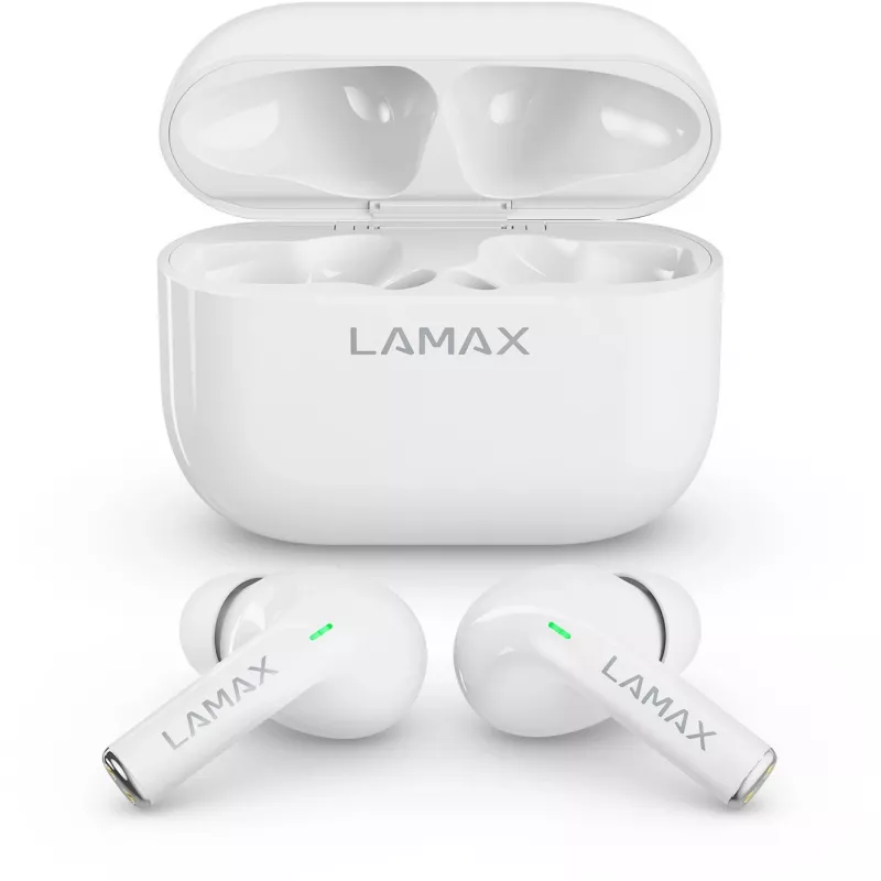 LAMAX Electronics BEZVADU AUSTIŅAS LAMAX CLIPS1 LMXCL1W IEVIETOJAMĀS BALTAS - Austiņas