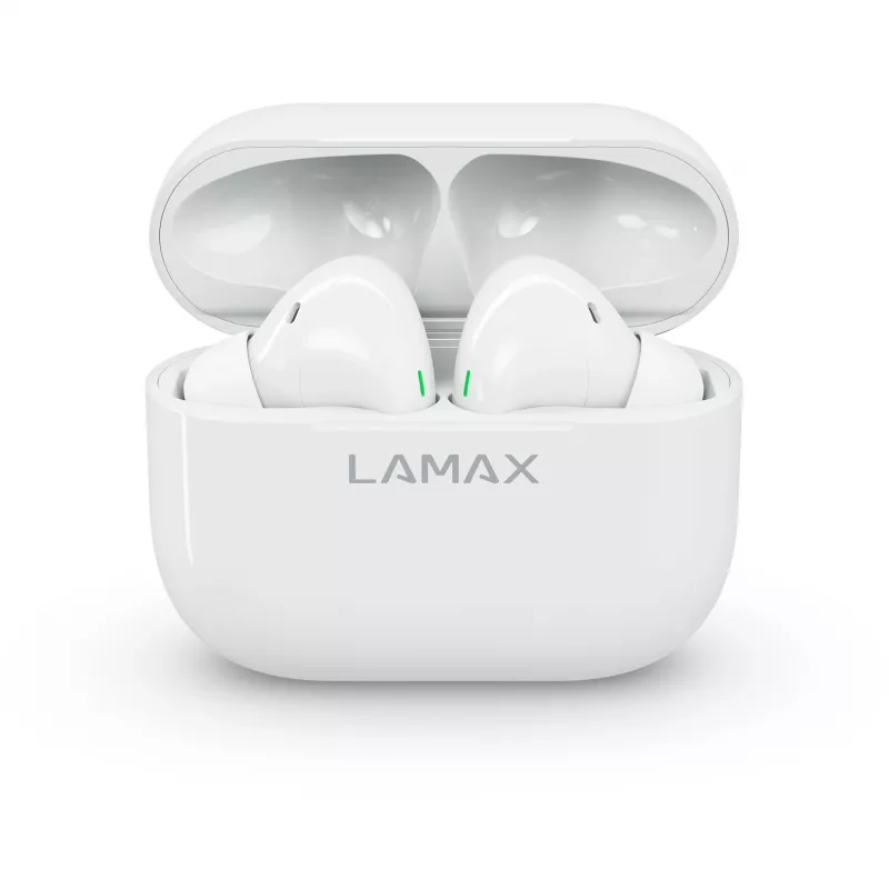 LAMAX Electronics BEZVADU AUSTIŅAS LAMAX CLIPS1 LMXCL1W IEVIETOJAMĀS BALTAS - Austiņas