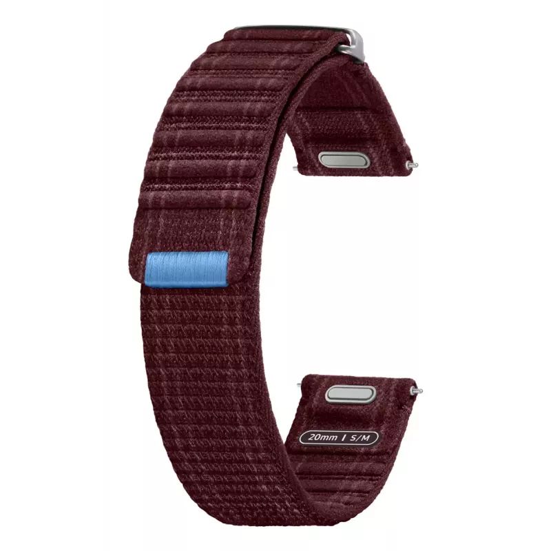 Siksnai Samsung Galaxy Watch 7 Fabric Band S/M Burgundy