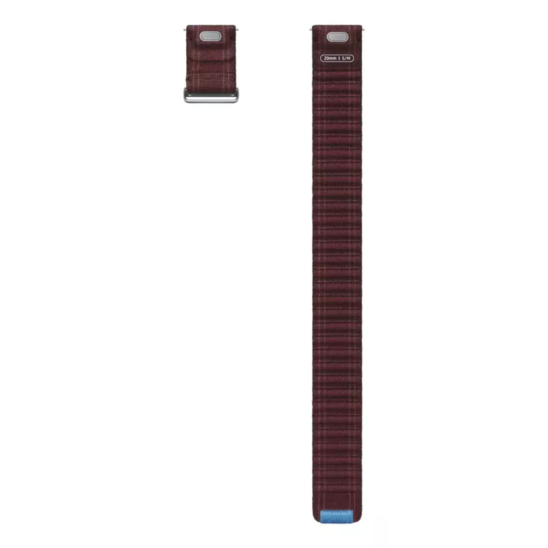 Siksnai Samsung Galaxy Watch 7 Fabric Band S/M Burgundy