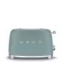Smeg TSF01EGMEU tosteris 6 2 šķēles 950 W Hromēts, Zaļš