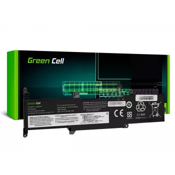 Battery zaļa Cell LE171 for Lenovo IdeaPad (LiPo 4650 mAh, Melns)