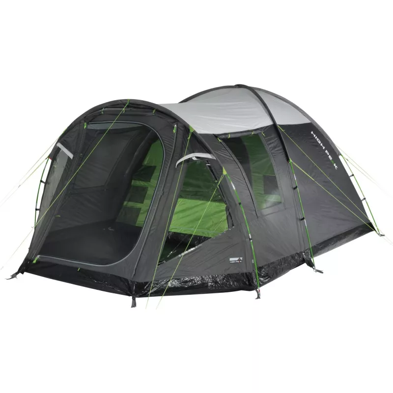 High Peak Santiago 5.0 Green, Grey Vis-a-vis telts 11802