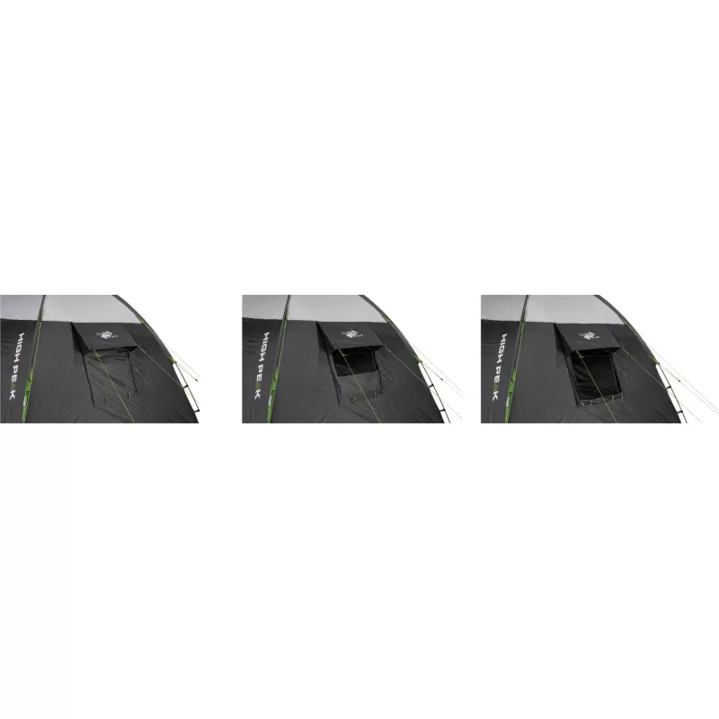 High Peak Santiago 5.0 Green, Grey Vis-a-vis telts 11802