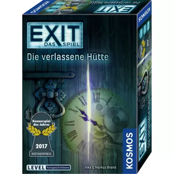 EXIT - The Game - Pamestā būda, ballīšu spēle Ekspertu gada spēle 2017