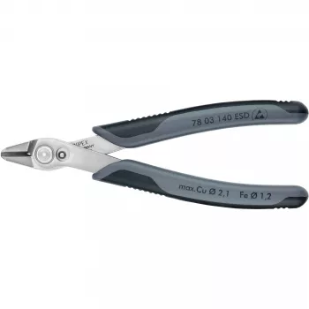 KNIPEX Super Knips XL ESD - stiepļu griezēji - 1,23 cm - 9,2 mm - 2,1 mm - 9,2 mm - aizsardzība pret elektrostatisko izlādi (ESD)