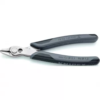 KNIPEX Super Knips XL ESD - stiepļu griezēji - 1,23 cm - 9,2 mm - 2,1 mm - 9,2 mm - aizsardzība pret elektrostatisko izlādi (ESD)