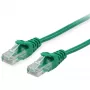 Equip Life - komutācijas kabelis - RJ-45 (V) - RJ-45 (V) - 0,5m - UTP - CAT 6 - presēts, vītais - zaļš (625447)