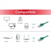 Equip Life - komutācijas kabelis - RJ-45 (V) - RJ-45 (V) - 0,5m - UTP - CAT 6 - presēts, vītais - zaļš (625447)