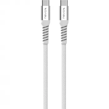 Nevox 2477 USB kabelis balts