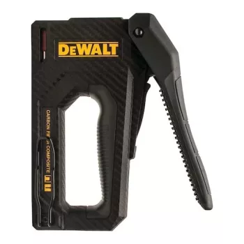 Skavotājs DeWalt DWHT80276-0 oglekļa šķiedras 2-vienā — rokas skavotājs un naglotājs, kompakts dizains