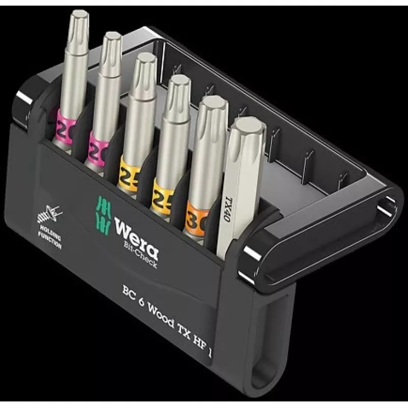 Wera Bit-Check 6 Wood TORX HF 1 (05056470001)
