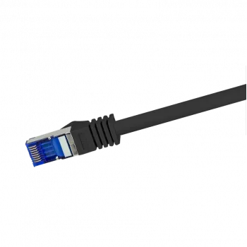 LogiLink C6A023S tīkla kabelis melns 0,5 m Cat6a S/FTP (S-STP)