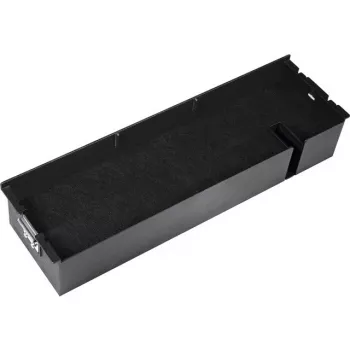 Tvaika nosūcēja filtrs Electrolux MCFE18ST, ogles filtrs, 372×112×73 mm, saderīgs ar AEG