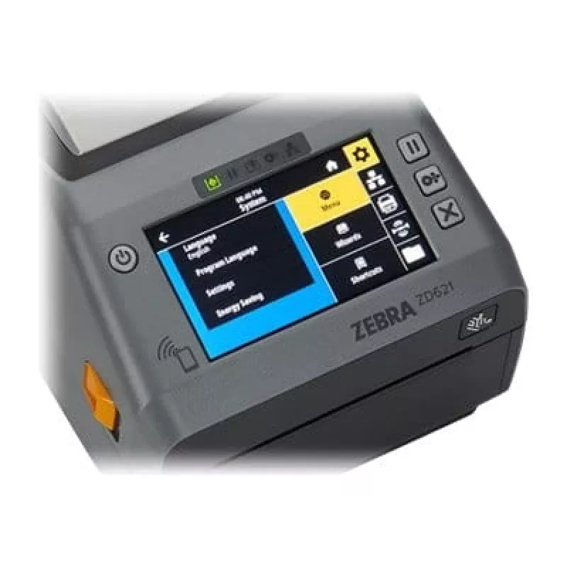 Zebra ZD6A043-D4EL02EZ printeris pelēks