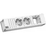 Barošanas bloks Bachmann CONI 2xCEE7/3 912.701 — galda barošanas bloks ar 2 CEE7/3 rozetēm