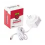 Son Raspberry Pi Pi barošanas bloks maiņstrāva 100–240 V 15,3 W balts