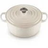 Le Creuset Signature cepamais trauks apaļš 22 cm Meringue krēmkrāsā (21177227164430)