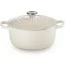 Le Creuset Signature cepamais trauks apaļš 22 cm Meringue krēmkrāsā (21177227164430)