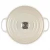 Le Creuset Signature cepamais trauks apaļš 22 cm Meringue krēmkrāsā (21177227164430)