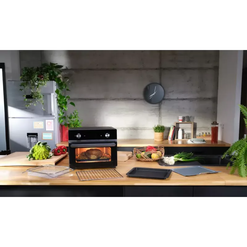 Karstā gaisa friteris Tefal Easy Fry FW605810 20 L melns