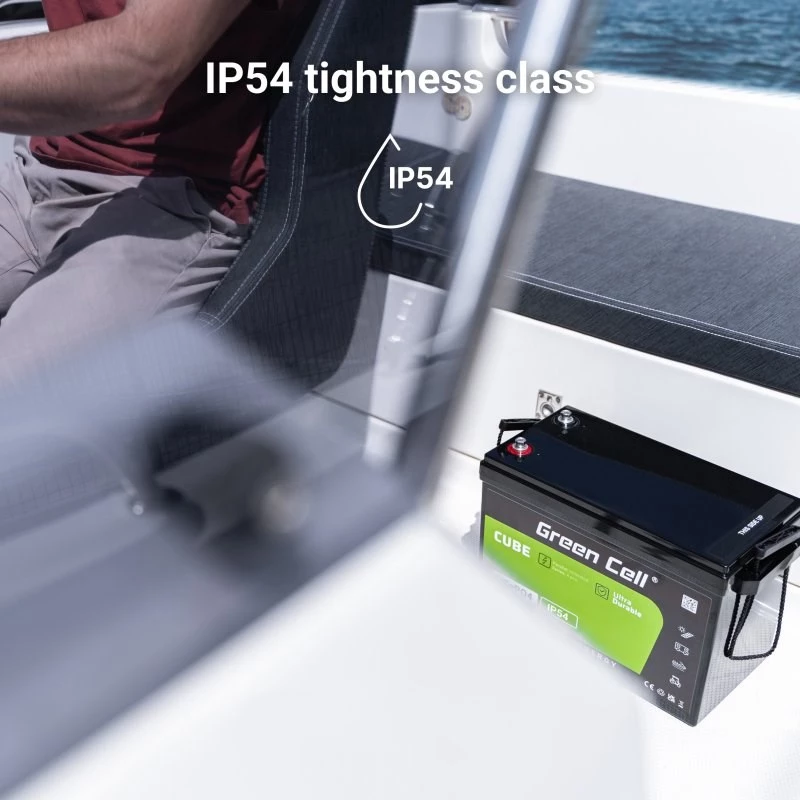 UPS akumulators zaļa Cell LFPGC12V12AH LiFePO4 12.8V 12Ah (153.6Wh) Melns