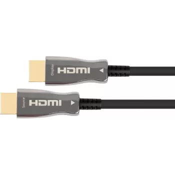 AOC hibrīda īpaši ātrgaitas HDMI 2.1 kabelis, 8K @60Hz / 4K @120Hz, 48 GBit/s, melns, 5m, PYTHON S (AOC-H21005)