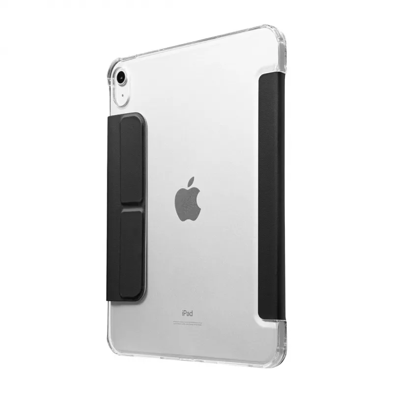 Folio Case LAUT Huex for iPad 10th Gen 2022 — Melns, protective folio cover