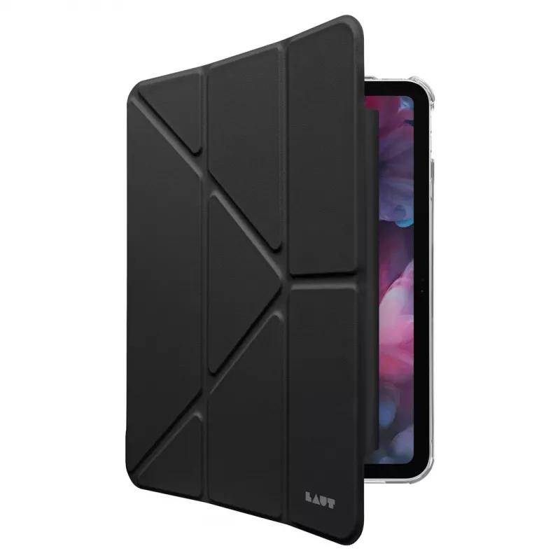 Folio Case LAUT Huex for iPad 10th Gen 2022 — Melns, protective folio cover