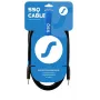 SSQ MIMI2 SS-1425 kabelis Mini Jack stereo 3,5 mm - Mini Jack stereo 3,5 mm, 2 m, melns