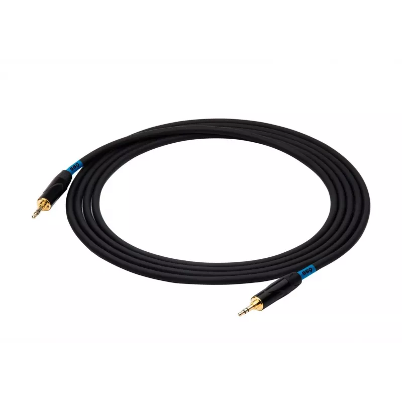 SSQ MIMI2 SS-1425 kabelis Mini Jack stereo 3,5 mm - Mini Jack stereo 3,5 mm, 2 m, melns