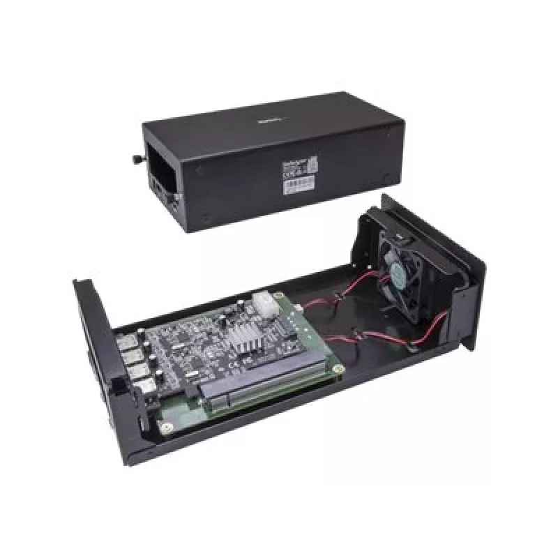 StarTech.com 3m QSFP+ sadales kabelis - QSFP+ uz 4x SFP+
